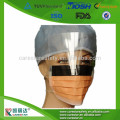 Cheap High Quality Disposable Surgical Earloop Face Mask with Plastic Eye Shield
